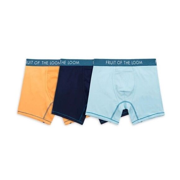 Fruit of‎ the Loom Quick Dry Odor Control Boxer Briefs 6 Pack XL 40-42 New - Picture 3 of 7